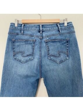 Silver Suki Slim Bootcut Jeans 33x31 Stretch Denim